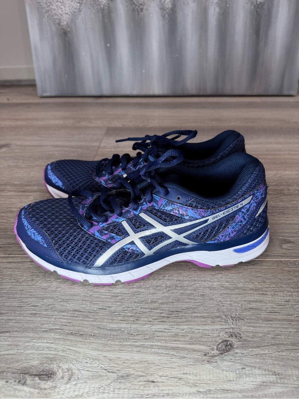 ASICS Women’s Gel Excite Indigo Blue Orchid - Picture 4 of 8